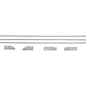12" brass flat box repair kit