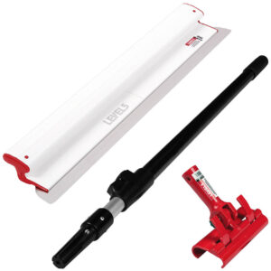 level5 32 inch composite body skimming blade w/ 37 63" handle + adapter